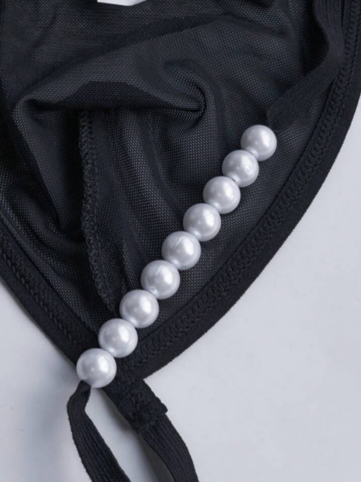Gentleman Bow Accent Thong